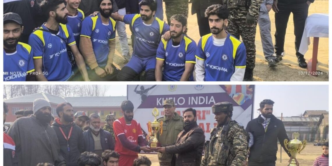 Shaheed Naseer Ahmed Rather Volleyball Tournament Held in Tahab, Pulwama