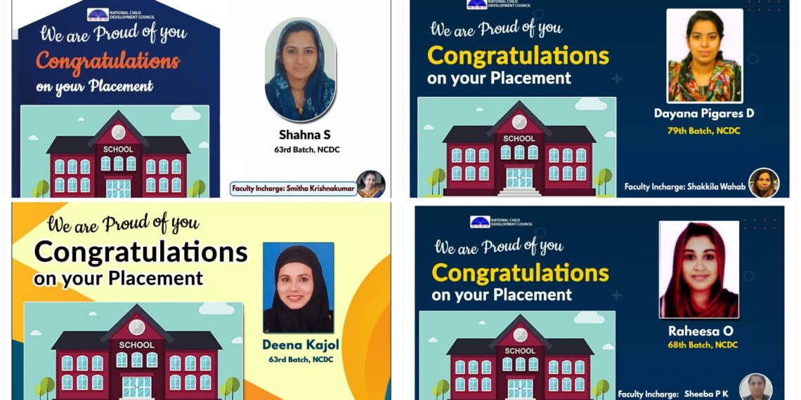 NCDC Alumni Shine Bright: Four More Secure Prestigious Teaching Positions
