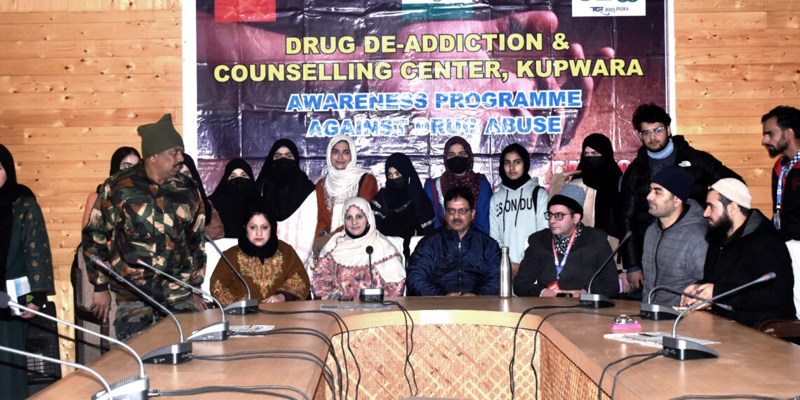 Drug De-Addiction Awareness Campaign Held in Kupwara Public School School and Degree College, Kupwara