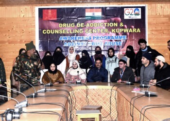 Drug De-Addiction Awareness Campaign Held in Kupwara Public School School and Degree College, Kupwara