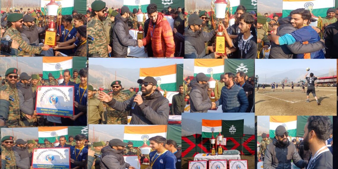 Volleyball Tournament in Warnow, Kupwara: A Platform for Local Talent and Unity