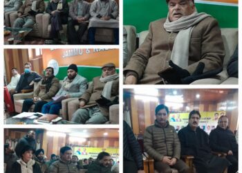BJP J&K Holds Review Meeting to Discuss Growth and Strategies