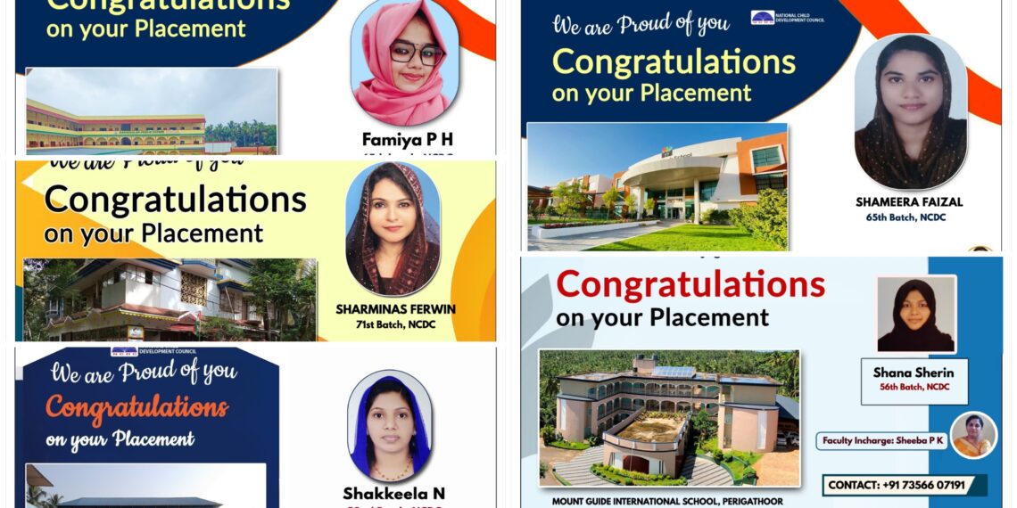 NCDC Alumni Shine Bright: Five More Secure Prestigious Teaching Positions