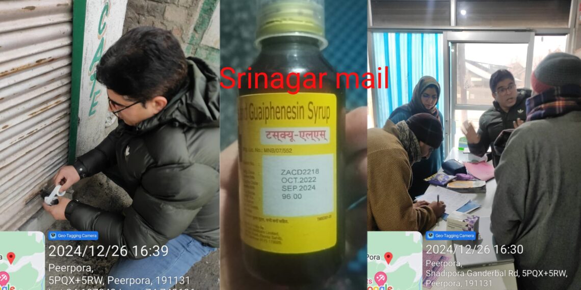Medical Shop Sealed in Ganderbal After Viral Image of Expired Medicine