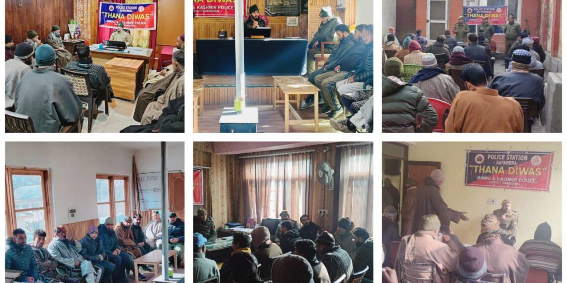 “Thana Diwas” observed by J&K Police in Ganderbal