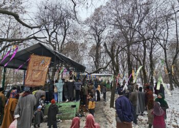 Urs of Sheikh Jamal U Din (RA) Observed with Devotion at Sehipora Wayil Ganderbal