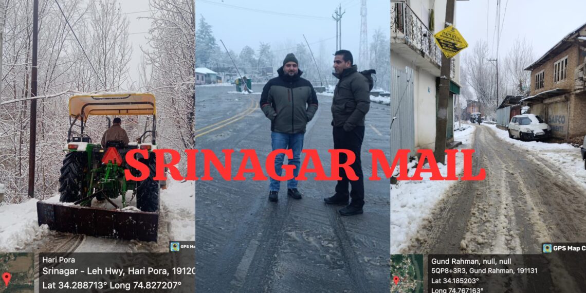 R&B Ganderbal Achieves 90% Snow Clearance: Executive Engineer Tatheer Manzoor
