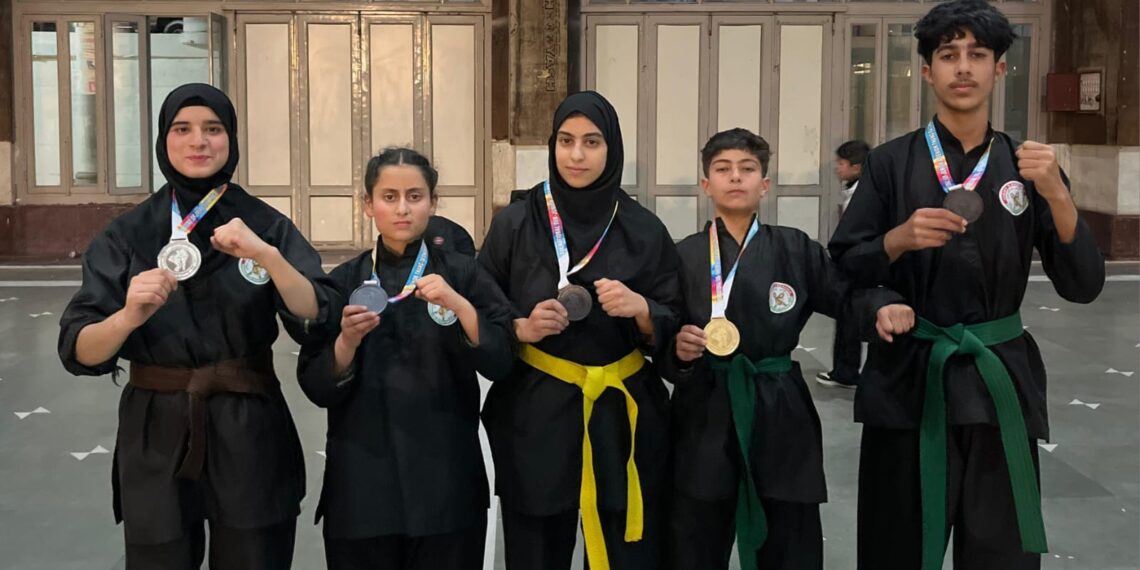 Khelo India Thang-Ta Center Bajwani Tral Shines at Senior National Championship