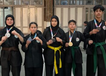 Khelo India Thang-Ta Center Bajwani Tral Shines at Senior National Championship