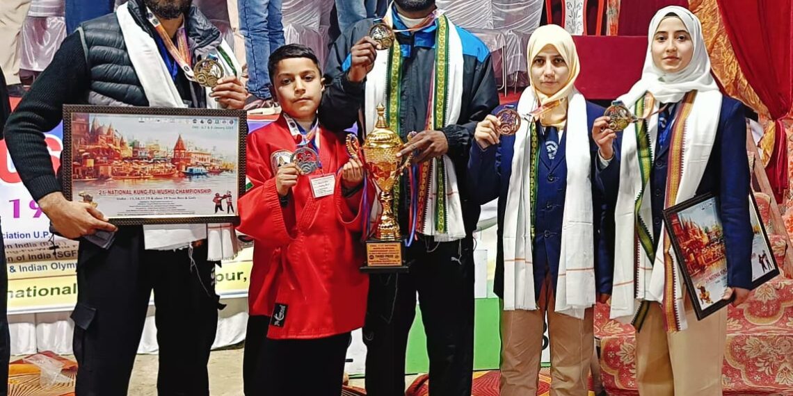 Flying Hawks Sports Academy Awantipora Excels at National Level Championship