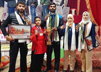 Flying Hawks Sports Academy Awantipora Excels at National Level Championship
