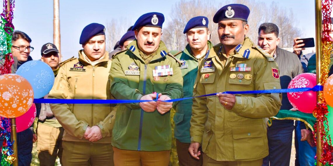 Modern Policing Enhanced: DIG SKR Inaugurates Advanced Dog Kennel Facility in Anantnag