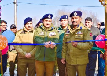 Modern Policing Enhanced: DIG SKR Inaugurates Advanced Dog Kennel Facility in Anantnag