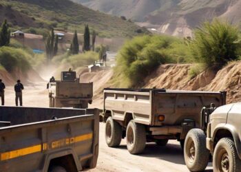 03 vehicles Seized for Illegal transportation of minerals in Pampore