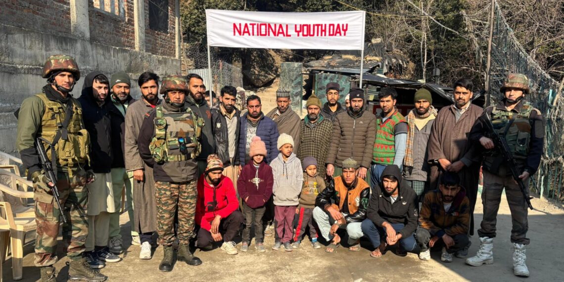 National Youth Day Celebrated at Sudhpora Tangdhar