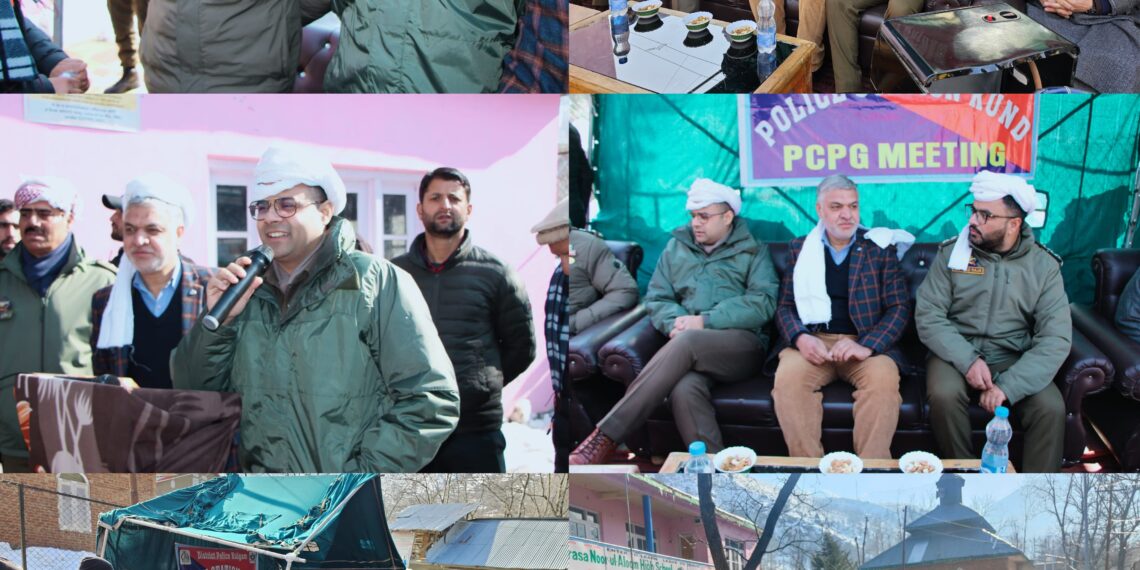 Kulgam Police held Police Community Partnership Group (PCPG) meeting with Inhabitants of far flung areas of Kund at Waltengoo