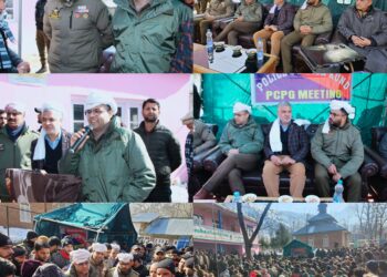 Kulgam Police held Police Community Partnership Group (PCPG) meeting with Inhabitants of far flung areas of Kund at Waltengoo