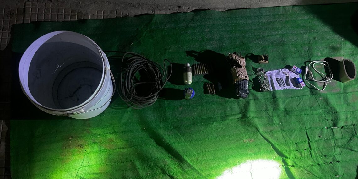 Joint Operation in Larmooh Awantipora Leads to Arms and Ammunition Recovery