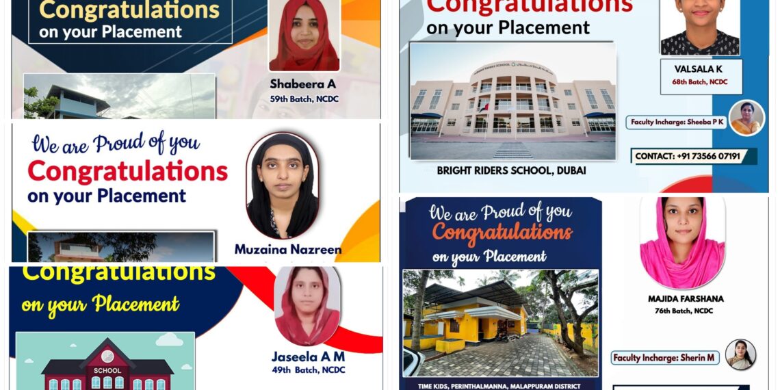 Five Graduates of the NCDC Get Offer as Teachers