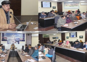 Side Event of IYGP2025 at IUST Highlights the Impact of Melting Glaciers