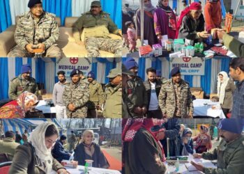 CRPF 46BN organises free medical for underprivileged people at Akhran