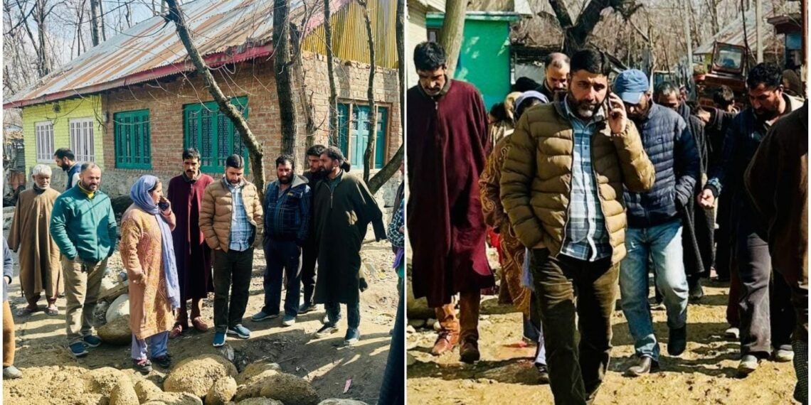 Inferior Material Used in Larwalpora Road Construction, MLA Bandipora Questions Authorities