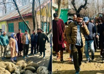 Inferior Material Used in Larwalpora Road Construction, MLA Bandipora Questions Authorities