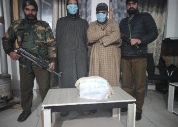 Kupwara Police Seizes Contraband, Arrests Two Drug Peddlers