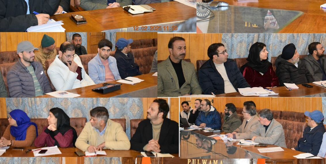 DDC Pulwama Reviews Irrigation System Augmentation for Upcoming Agricultural Season