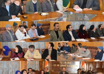DDC Pulwama Reviews Irrigation System Augmentation for Upcoming Agricultural Season