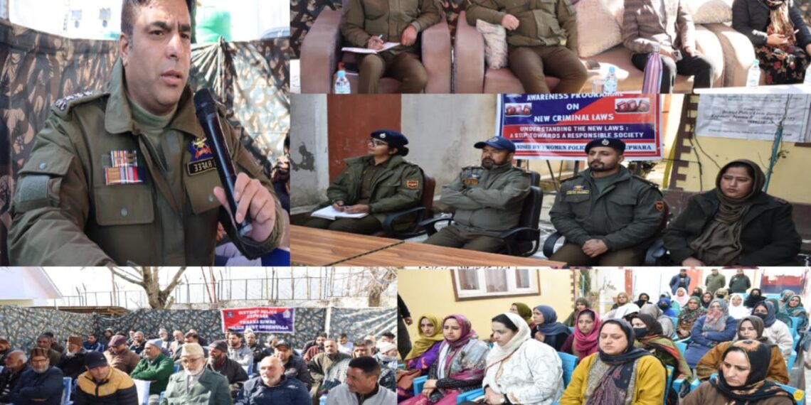 Kupwara Police Organizes Thana Divas and Awareness Programme on New Criminal Laws