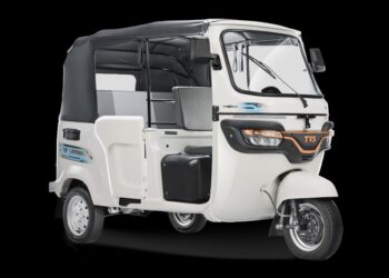TVS Motor Company Launches India’s First, Bluetooth Connected, Electric Three-Wheeler – TVS King EV MAX in Srinagar