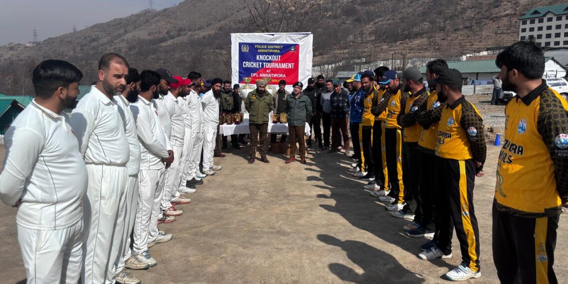 SSP Awantipora inaugurates T20 cricket tournament in Awantipora