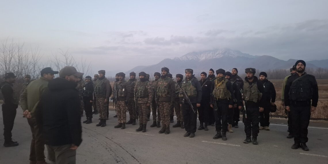 Awantipora Police and CRPF Conduct Mock Security Drill at Awantipora Railway Station