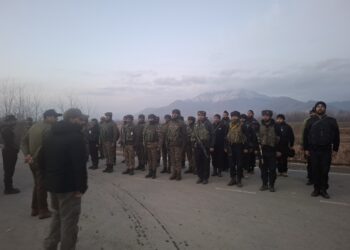 Awantipora Police and CRPF Conduct Mock Security Drill at Awantipora Railway Station