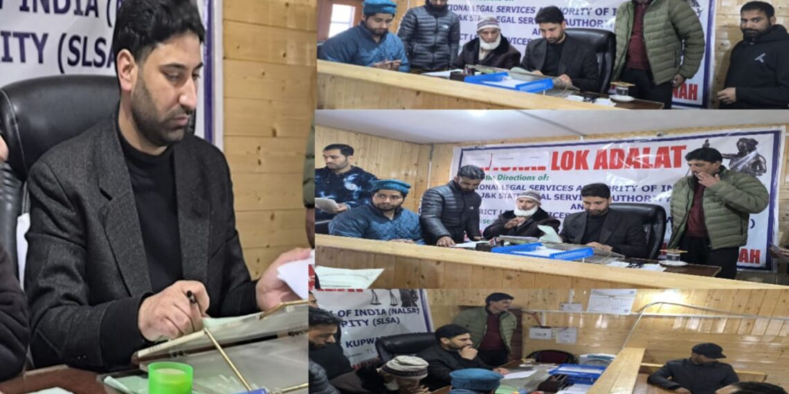 Special Lok Adalat Held in Tangdhar for Electricity Bills and Traffic Challans