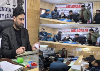 Special Lok Adalat Held in Tangdhar for Electricity Bills and Traffic Challans
