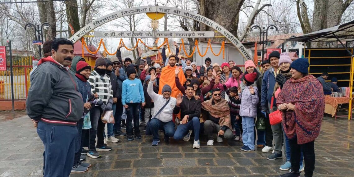 Maha Shivratri Celebrated with Great Devotion at Kheer Bhawani Temple