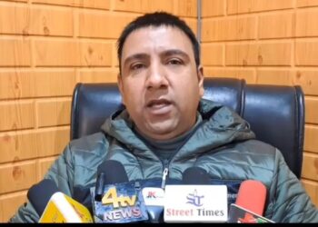RLJP leader Abrar Bhat greets people of J&K ahead of Eid Ul Fitr