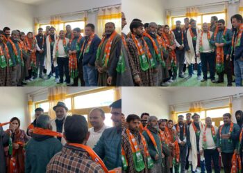 Massive BJP Joining Program Held at Harran, Sheripathri Block in Ganderbal