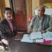 BJP Senior Leader Mohammad Amin Shah Meets Ashok Kaul to Discuss Strengthening of BJP Unit Ganderbal