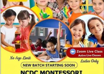 NCDC Announces Enrollment for Montessori Teacher Training Program for Women