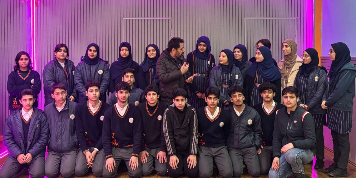Kapil Mattoo Inspires Students at Birla Open Minds International School with Storytelling Masterclass