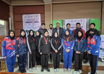 J&K Yogasana Sports Association organizes FIT India Women’s Week Celebrations