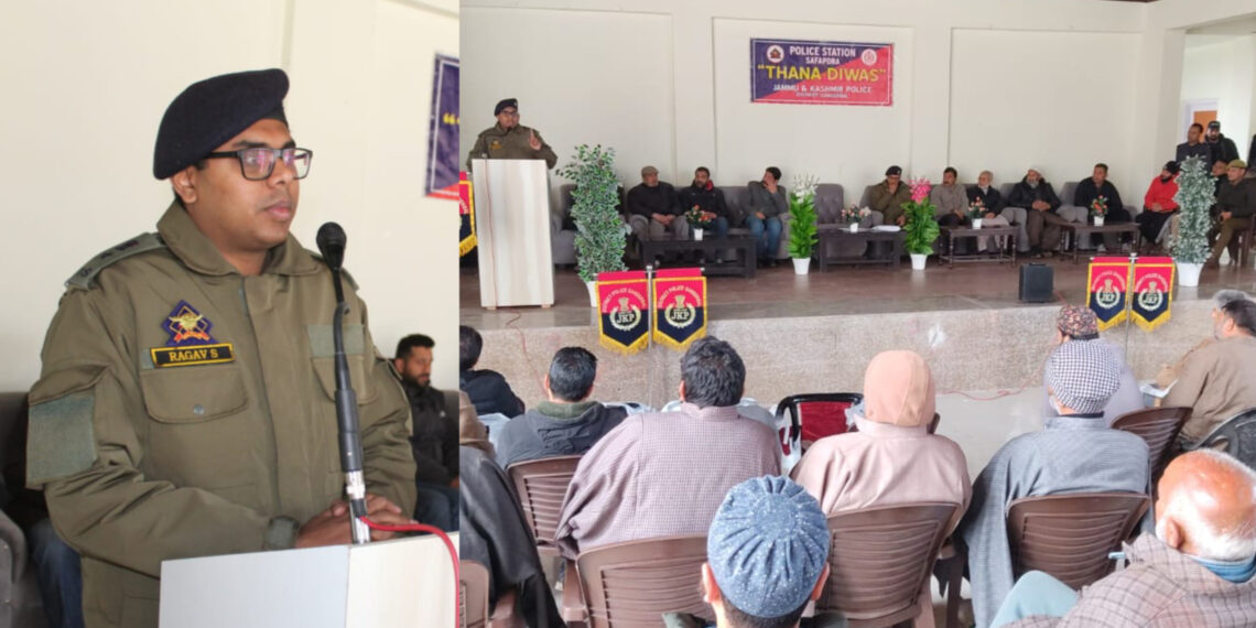 Ganderbal Police observes “Thana Diwas” programme across the District