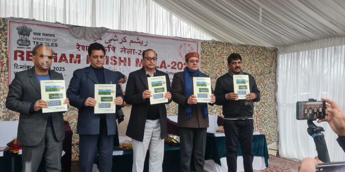 Resham Krishi Mela Inaugurated by Director Sericulture J&K at CSR&TI Pampore