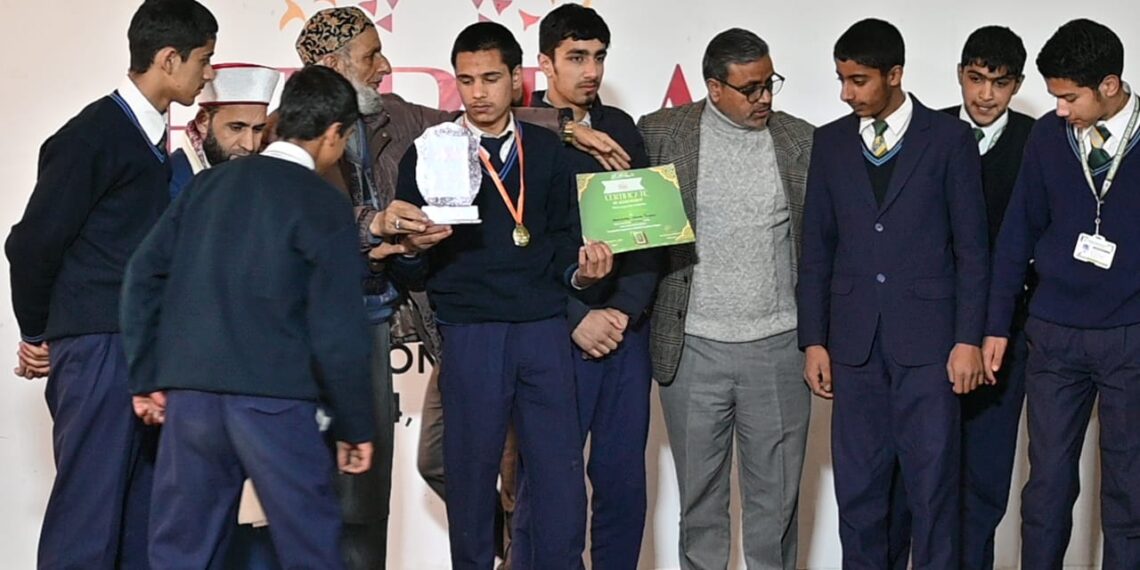 BOMIS Pampore Hosts Inter-School Tilawat-e-Quran & Group Naat Competition on Firaaq-e-Ramadhan