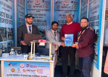 IUST’s AICTE IDEA Lab Draws National Attention at AICTE Tech Fest 2025