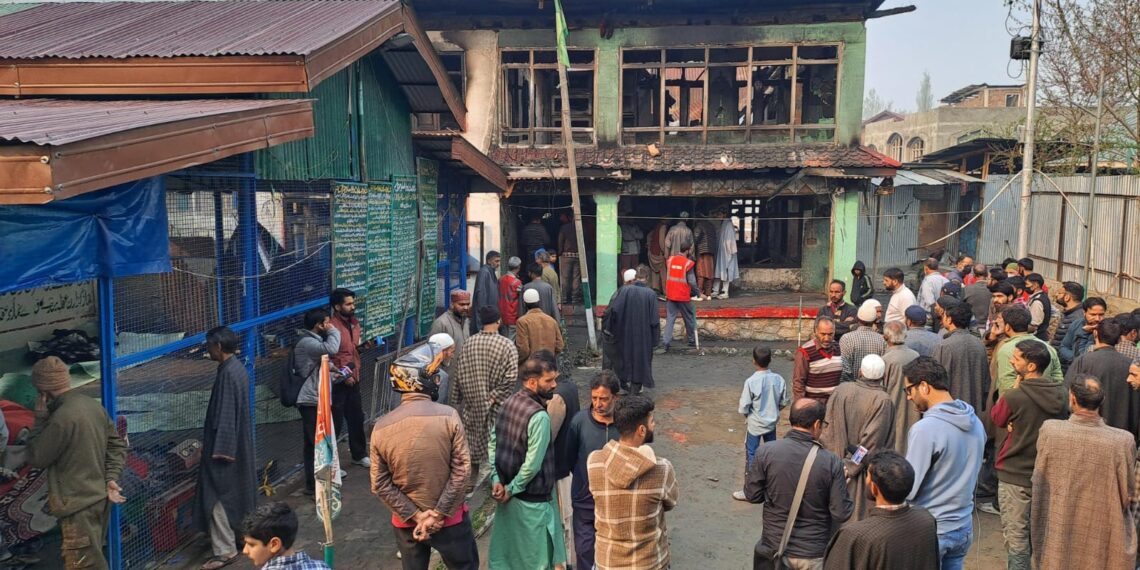 Fire Devastates Shah-i-Hamdan Darul Uloom in Tral; One Dead, Six Injured