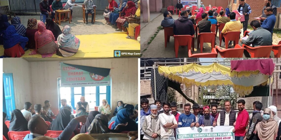 Pulwama Speeds Up Its Campaign Against Drug abuse